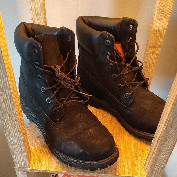 Timberland Other - Timberland Black Leather Men's Boots